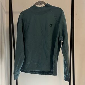 Champion Women's Teal Cowl Neck Sweater